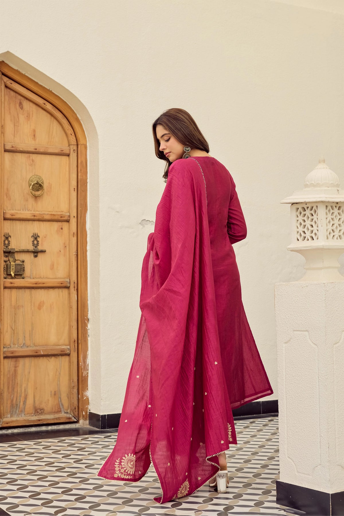 Crimson Grace Kurta Set