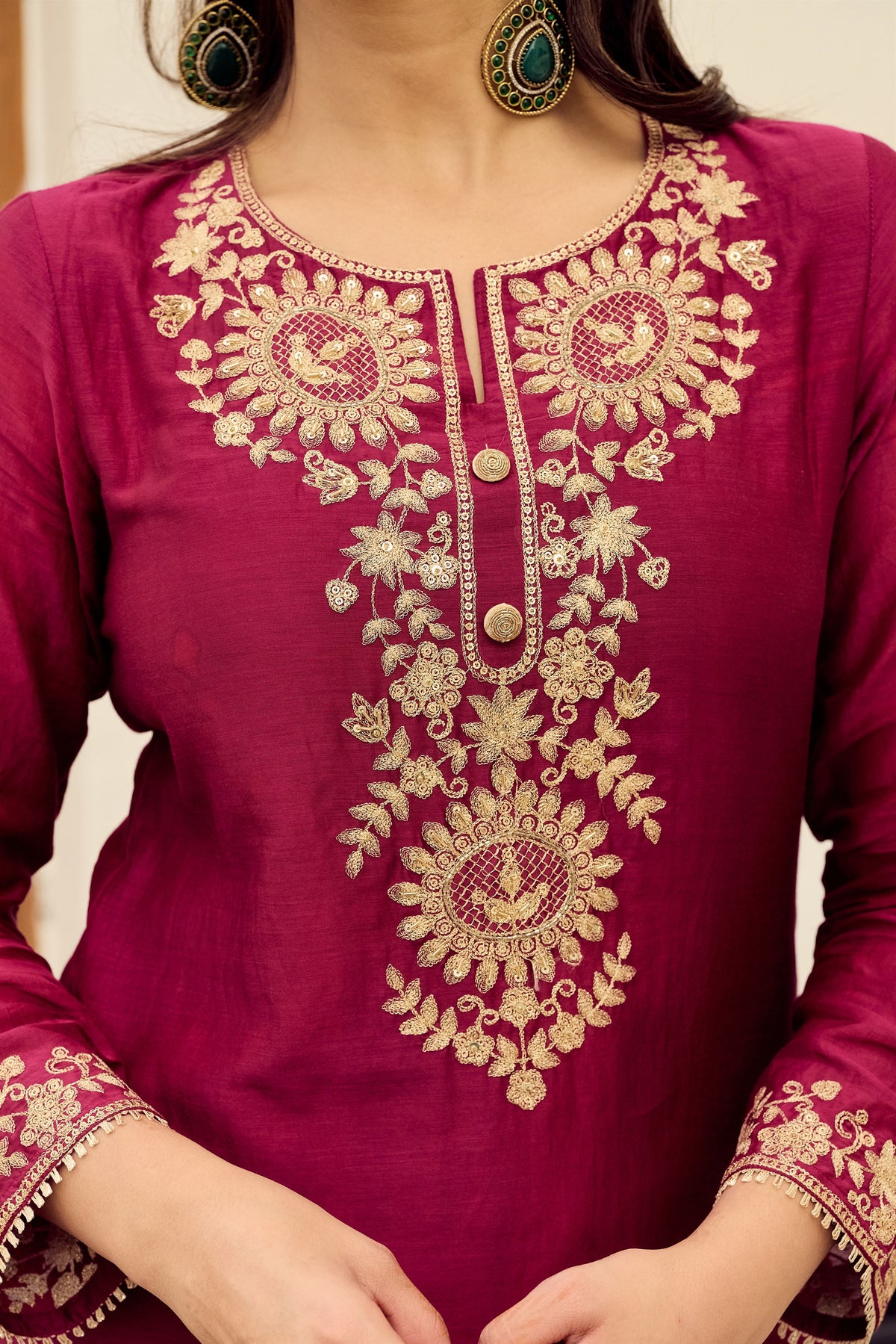 Crimson Grace Kurta Set